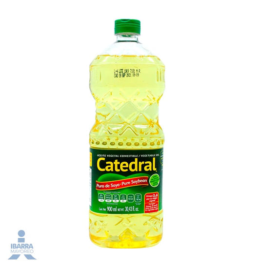 Aceite de Soya Catedral 900 ml