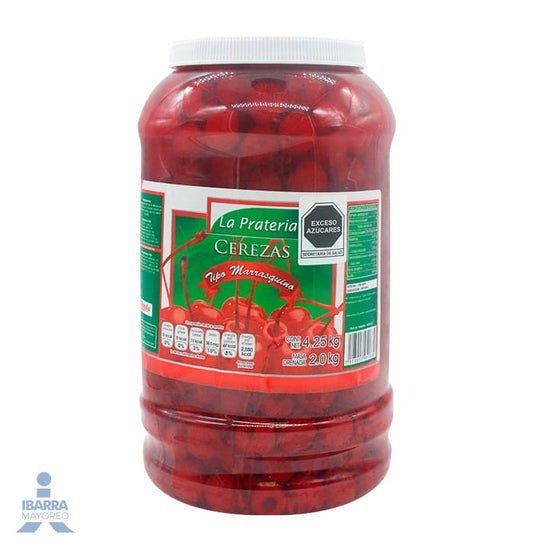 Cerezas La Pratería Marrasquino 4.25 kg