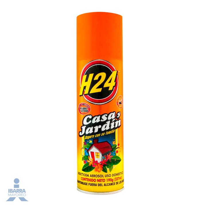 Insecticida H24 Casa y Jardín Aerosol 190 g