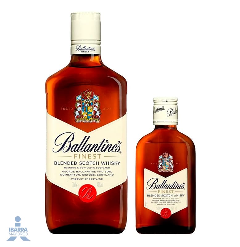 Whisky Ballantines Finest 700 ml GRATIS Ballantines 200 ml