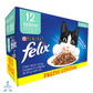Felix alimento húmedo para gatos adultos atún 12 pouches 85 g