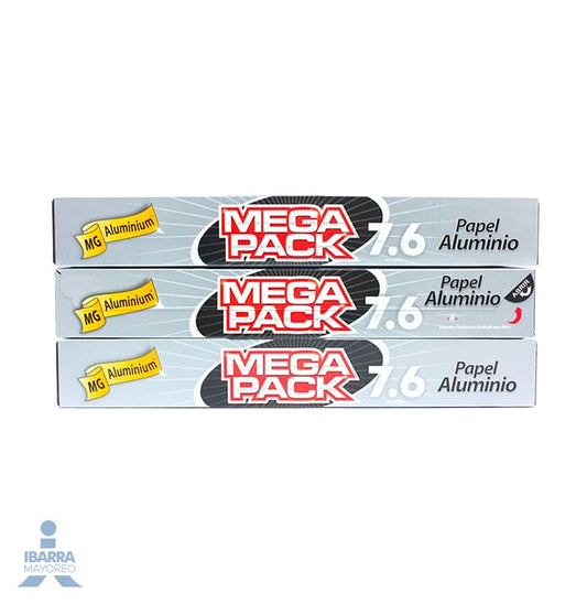 Papel Aluminio Mega Pack 7