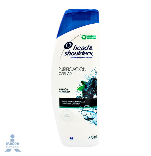 Shampoo Head & Shoulders Purificación Capilar 375 ml