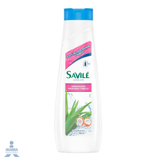 Shampoo Savilé Control Caspa Coco y Romero 700 ml