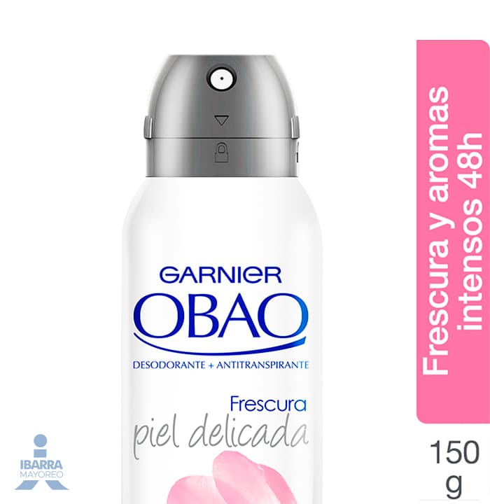 Desodorante Obao Mujer Piel Delicada Aerosol 150 ml