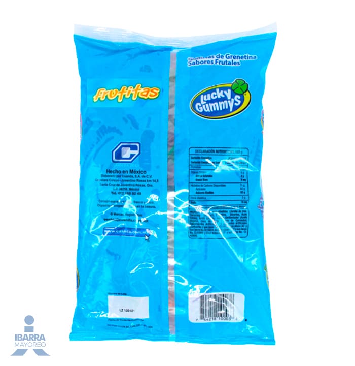 Gomitas Lucky Gummys Frutitas 1 kg