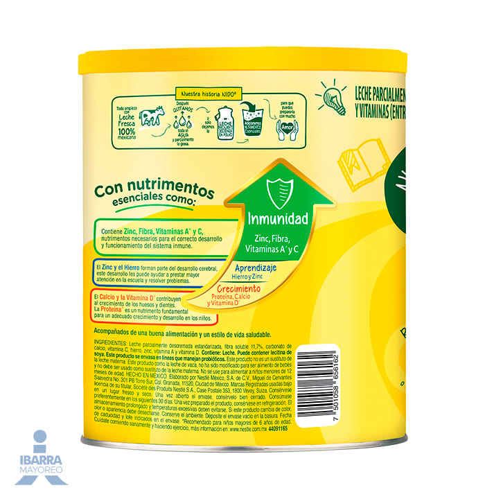 Leche Nido Forticrece Lata 1.56 kg