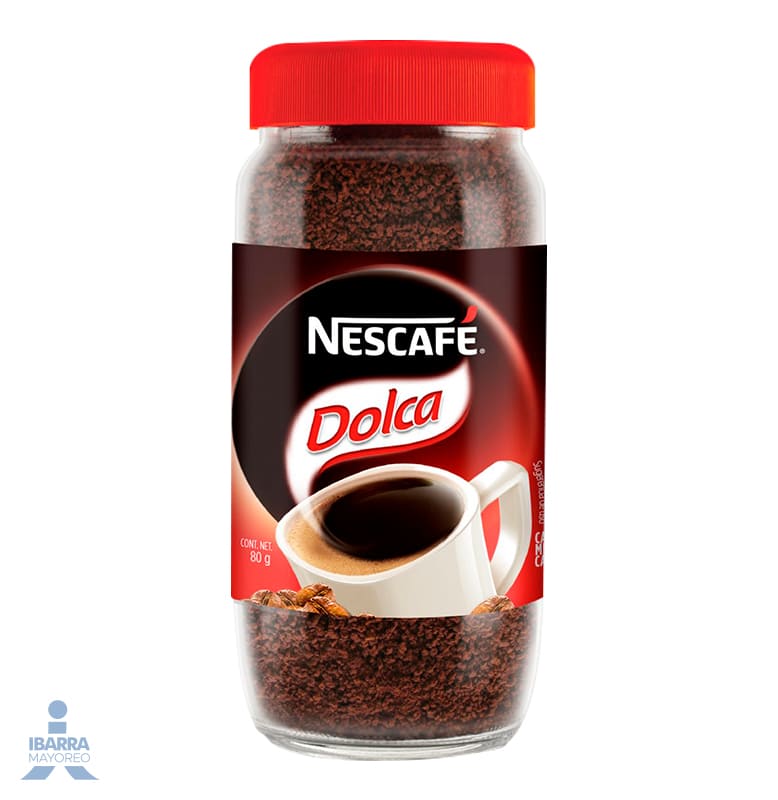 Café Soluble Nescafé Dolca con Caramelo frasco 80 g
