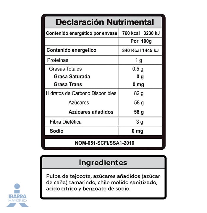 Dulce La Orquidea Tortilla Moreliana 15 pzas