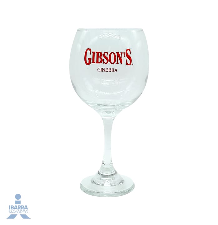 Ginebra Gibson Pink 700 ml + Copa Ballon