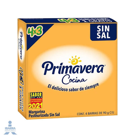 Margarina Primavera sin Sal 360 g