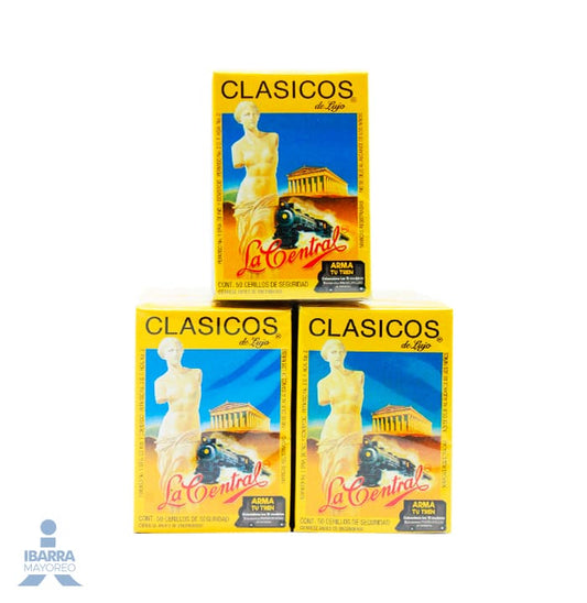 Cerillos Clásicos de Lujo 10 pzas.