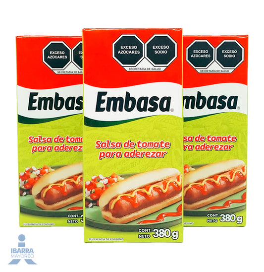 Salsa Cátsup Embasa 380 g