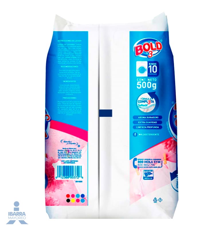 Detergente Bold 3 Cariñitos de Mamá 500 g