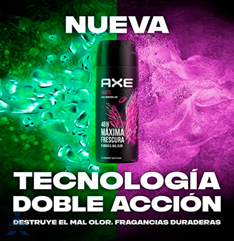 Desodorante Axe Excite Hombre Aerosol 96 g