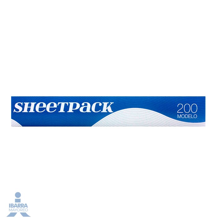 Papel Aluminio Sheetpack Precortado 30x27 200 hojas