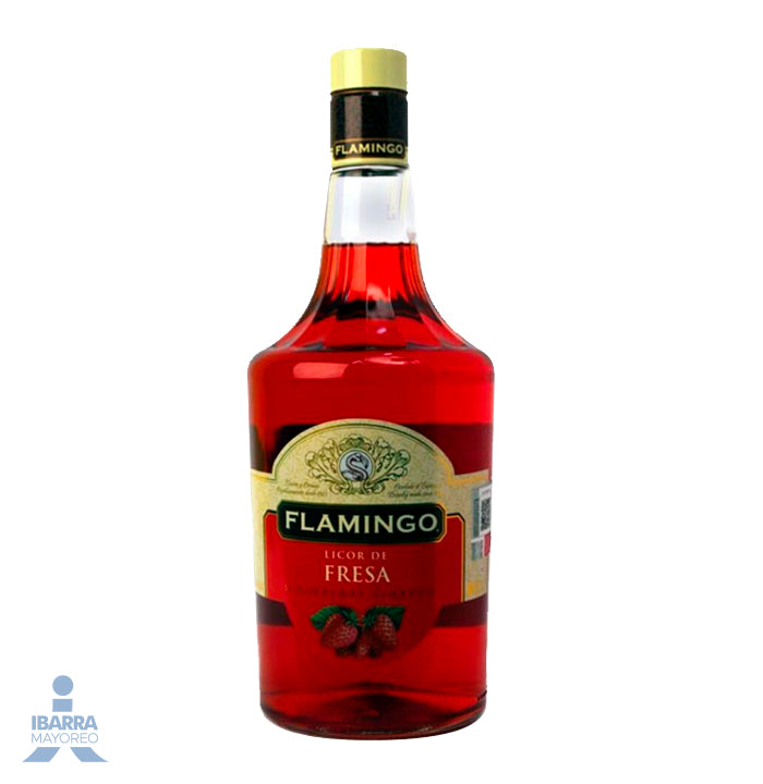 Licor Flamingo Fresa 1 L