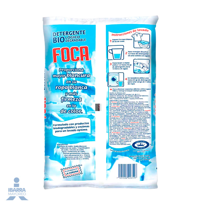Detergente Foca 1 kg