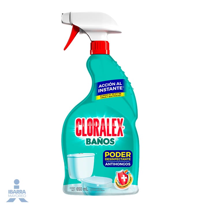 Blanqueador Cloralex Baños con Gatillo 650 ml