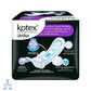Toalla Sanitaria Kotex U By Nocturna con alas 10 pzas.