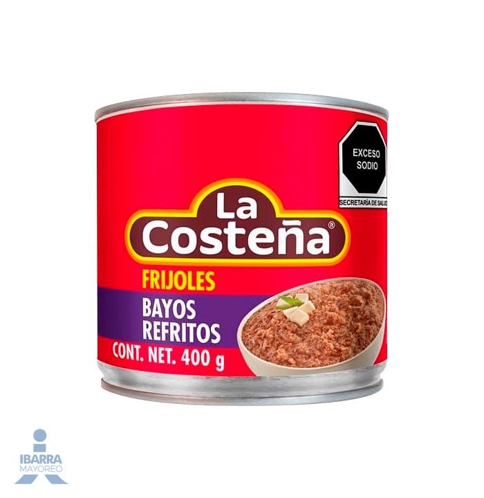 Frijol Bayo Refrito La Costeña 400 g
