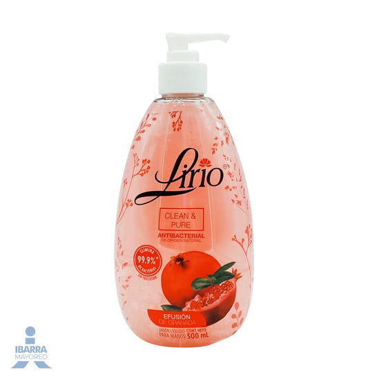 Jabón Líquido Lirio Para Manos Granada 500 ml