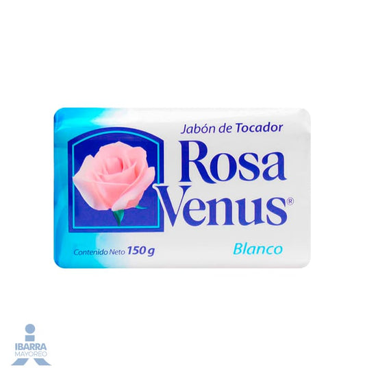 Jabón de tocador Rosa Venus Blanco 150 g