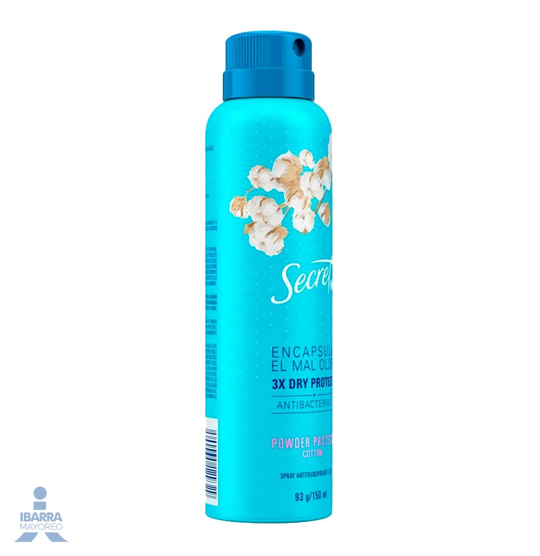 Desodorante Secret Powder Protec Aerosol 93 g