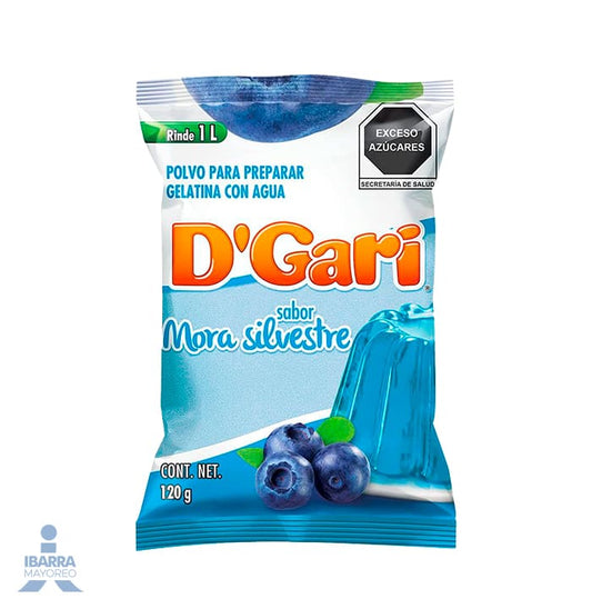 Gelatina D Gari Mora Silvestre 120 g