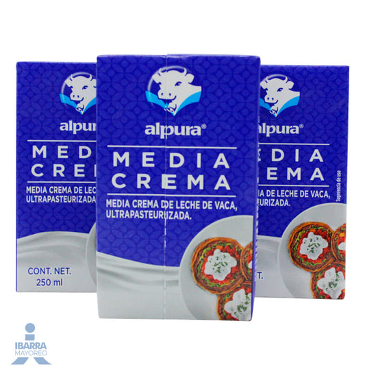 Media Crema Alpura 250 ml