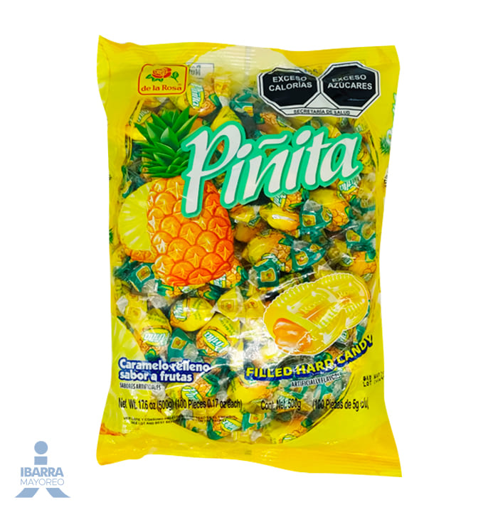 Dulce de la Rosa Lito Piña 100 pzas.