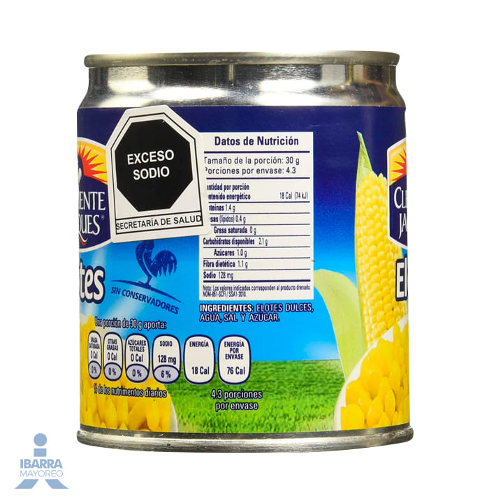 Elote en Grano Clemente Jacques 220 g