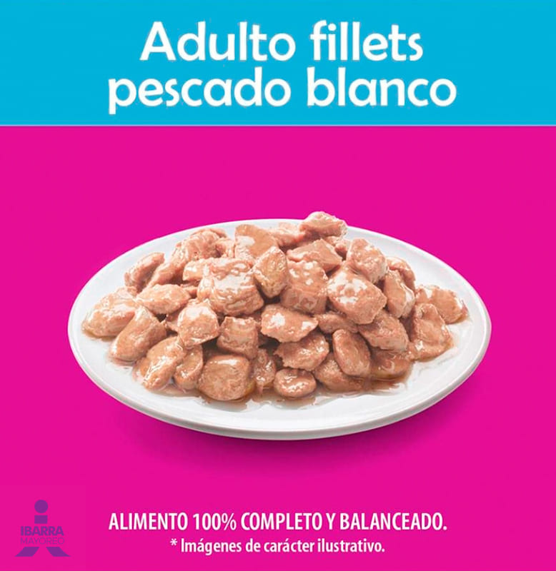 Alimento Whiskas Pescado Blanco 85 g