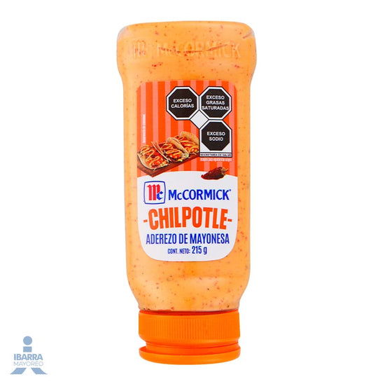 Mayonesa Aderezo McCormick con Chipotle Squeezable 215 g