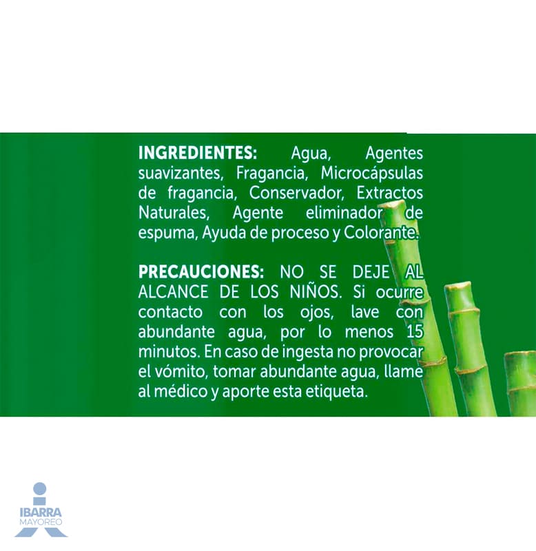 Suavizante Ensueño Natureza Pepino Bambú 850 ml