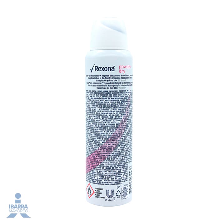 Desodorante Rexona Powder Mujer Aerosol 150 ml