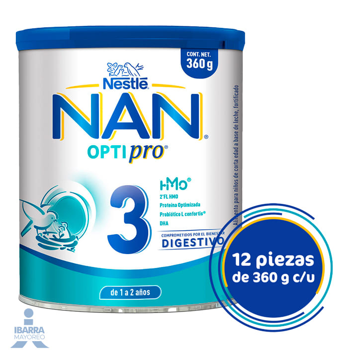 Fórmula Infantil NAN 3 OptiPro 360 g