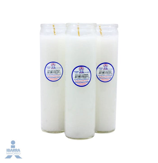 Veladora Luz Eterna Super Extra Cirio Liso