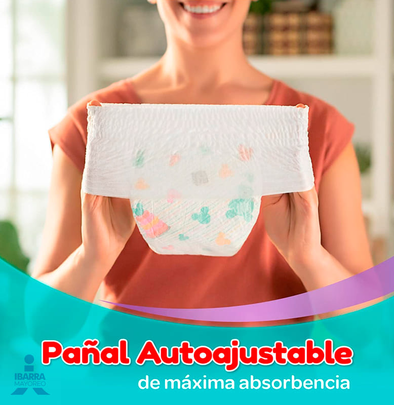 Pañal Huggies All Around Unisex Etapa 4 40 pzas.