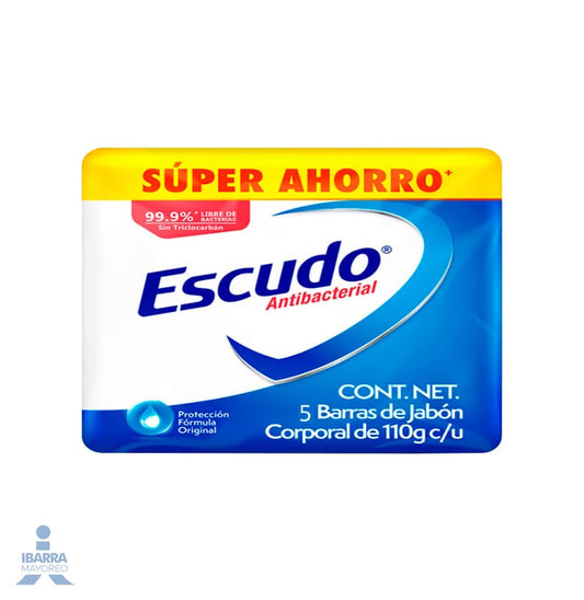 Jabón de tocador Escudo Azul Natura 5/110 g