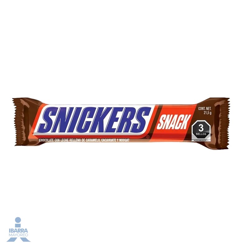Chocolate Snickers Snack 11/21.5 g