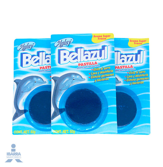 Pastilla Sanitaria Bella Azul 50 g