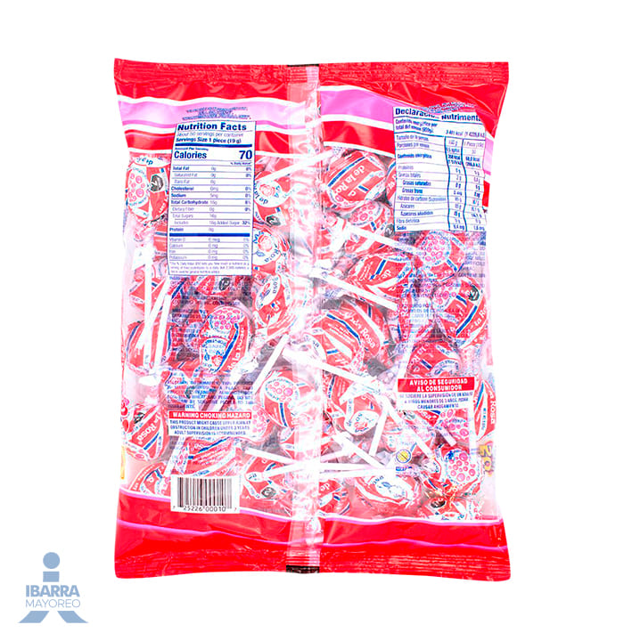 Paleta de la Rosa Cereza Jumbo 950 g