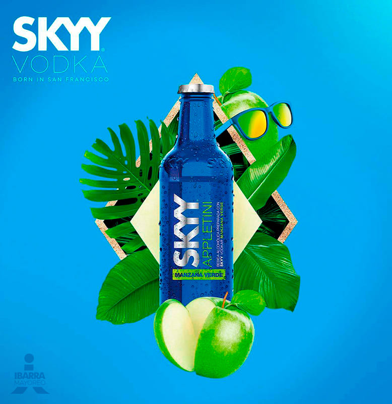 Bebida Skyy Appletini Manzana Verde 275 ml