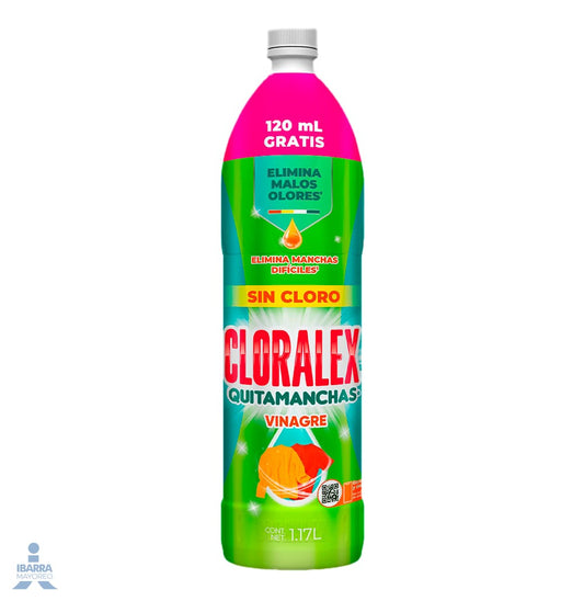 BLANQUEADOR CLORALEX COLOR PODER VINAGRE 1.17 LT.