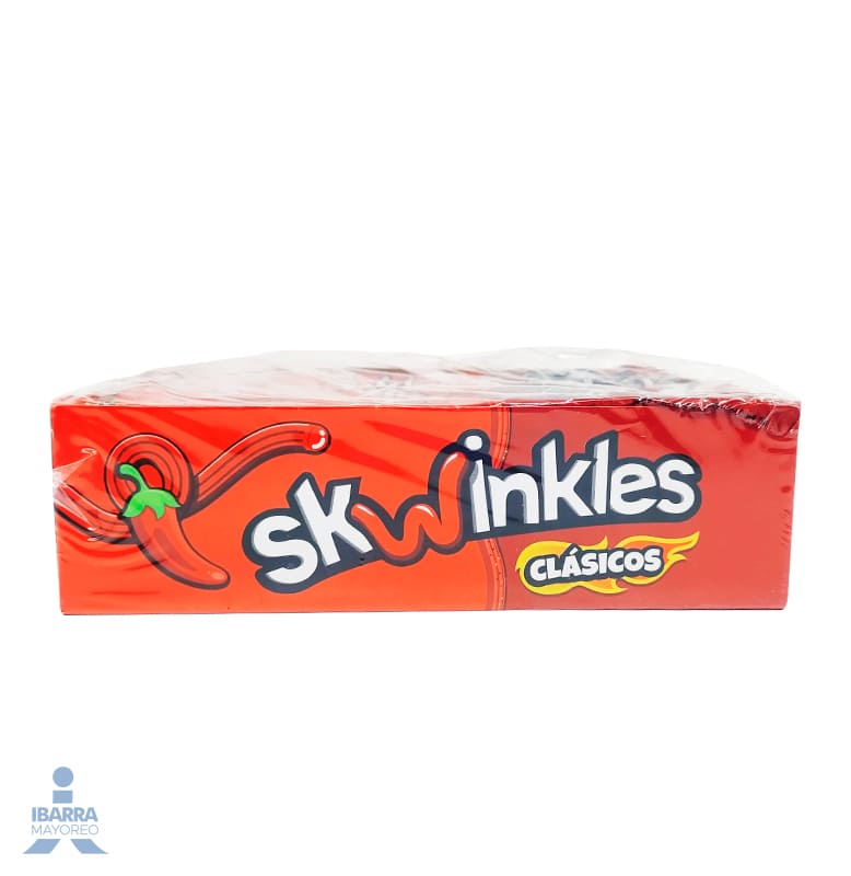 Dulce Skwinkles Clásicos Chamoy 12 pzas.
