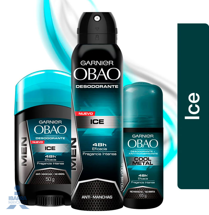 Desodorante Obao Hombre Cool Metal Roll On 65 g