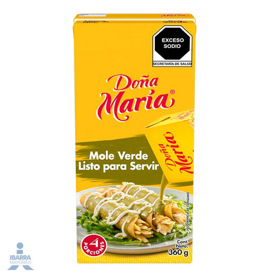 Mole Doña María Verde Líquido 360 g