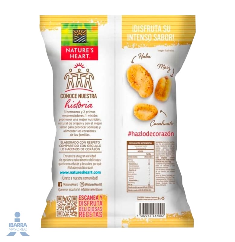 Botana Natures Heart Salsa Negra 50 g