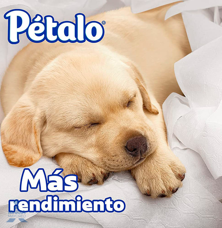 Papel Higiénico Pétalo Ultra Resistente 300 hojas 4 rollos